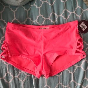 Pink swim bottoms